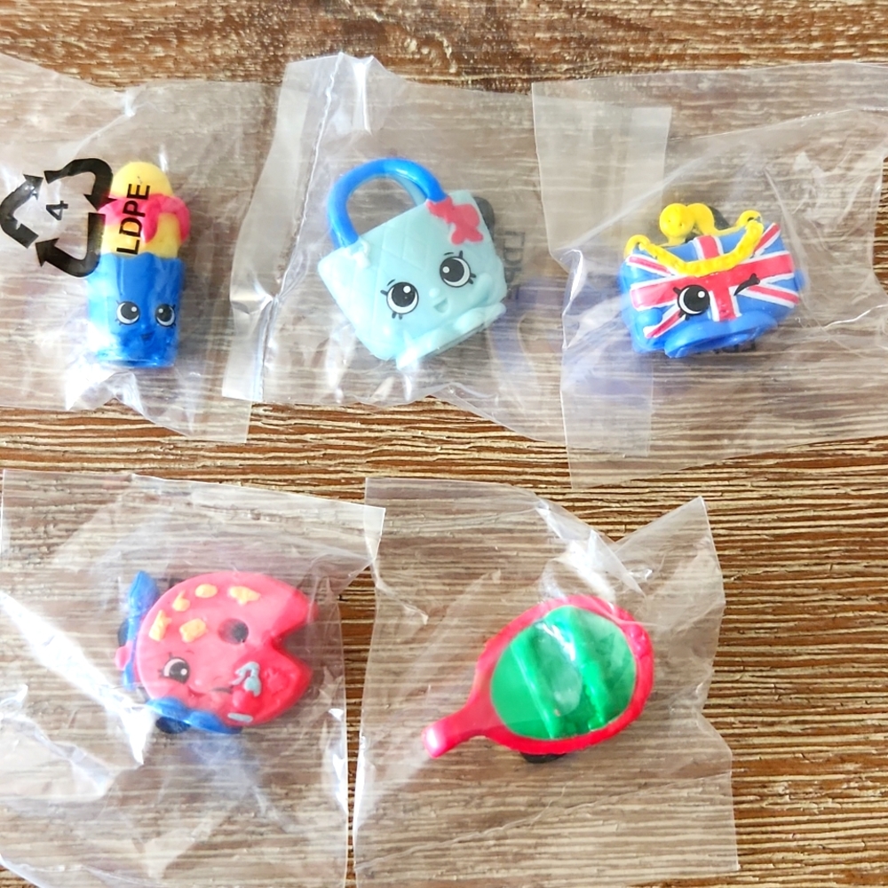 Shopkins Kid’s Toy 5 Piece Lot Variety